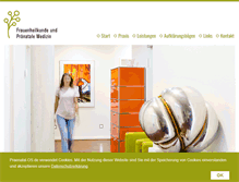 Tablet Screenshot of praenatal-os.de